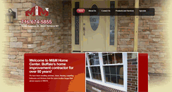 Desktop Screenshot of mmhomecenter.com